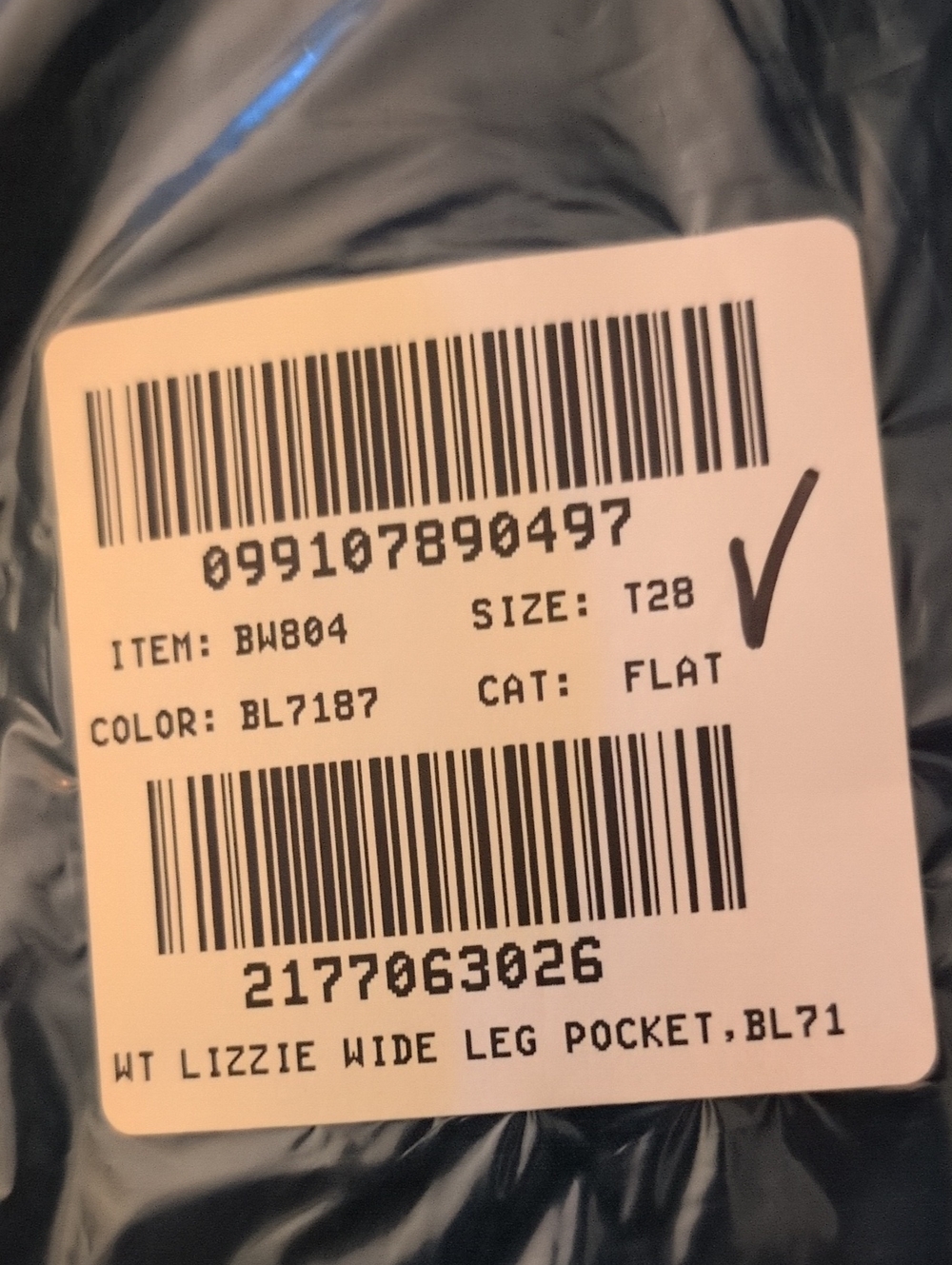 NWT J. Crew Tall Lizzie Wide-leg Pant Patch Pocket Seaport Blue Teal Size 28T - Picture 10 of 10